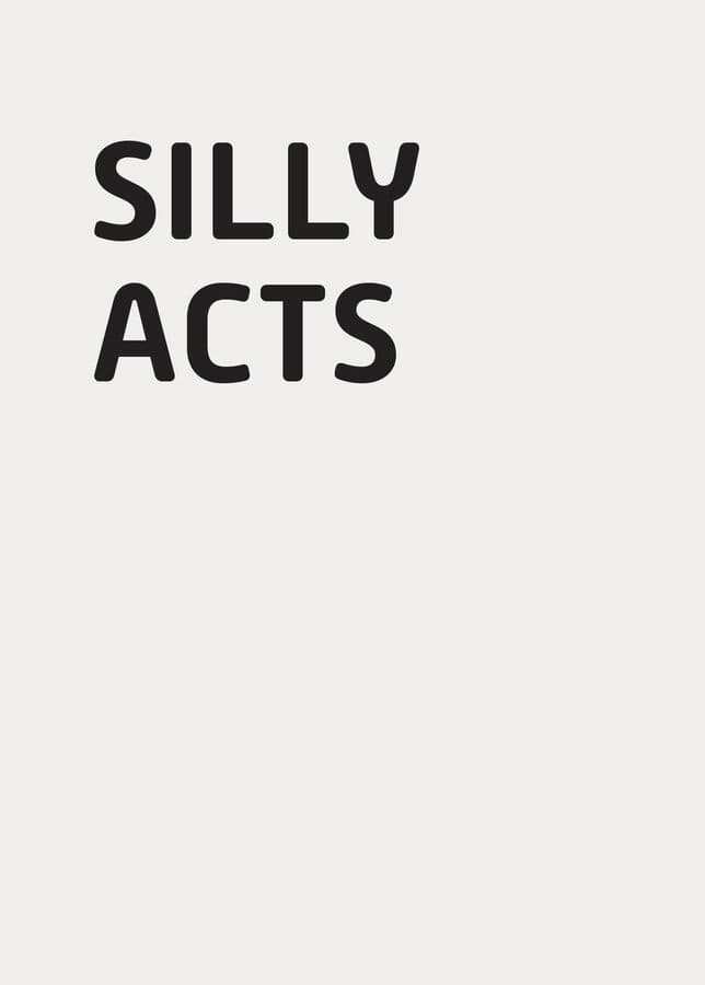 Silly Acts Card front